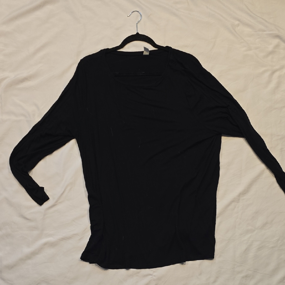 Old Navy Women's Black Long Sleeve Top